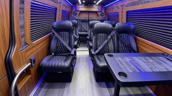 18 passenger sprinter van rental hampton