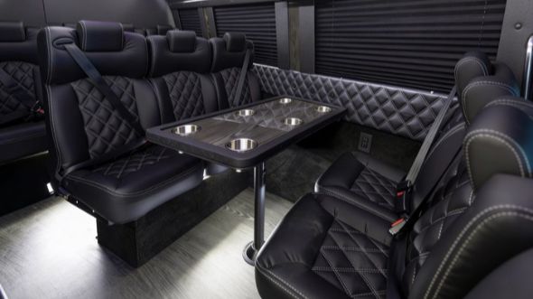 hampton 10 passenger sprinter van interior