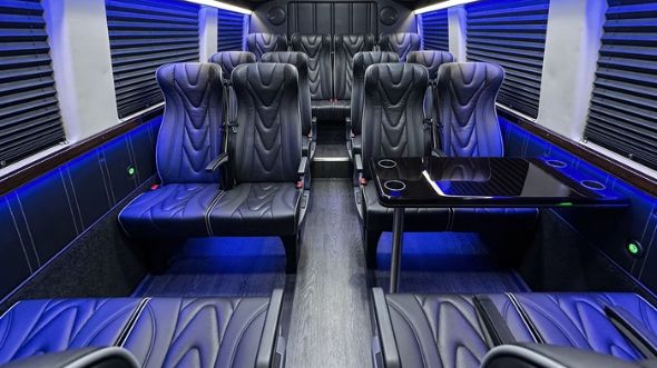 hampton 20 passenger sprinter van interior