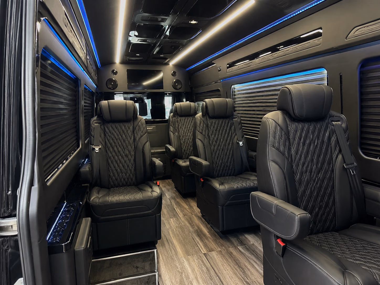 12 passenger sprinter van interior