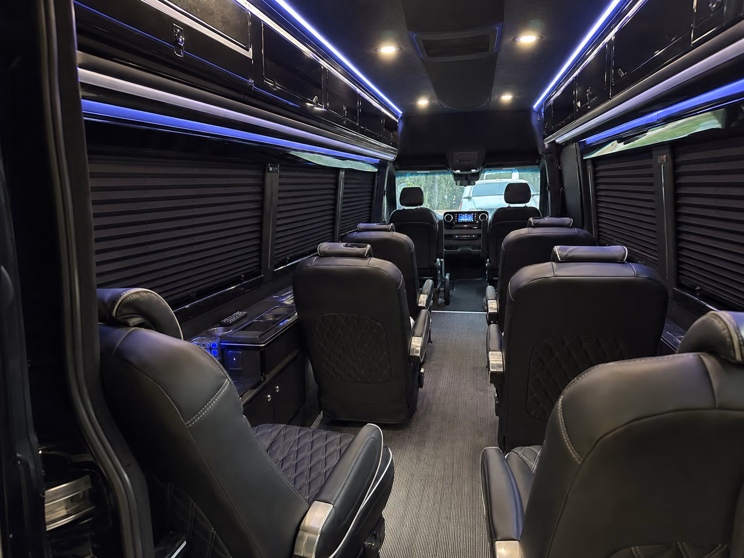 20 passenger sprinter van interior