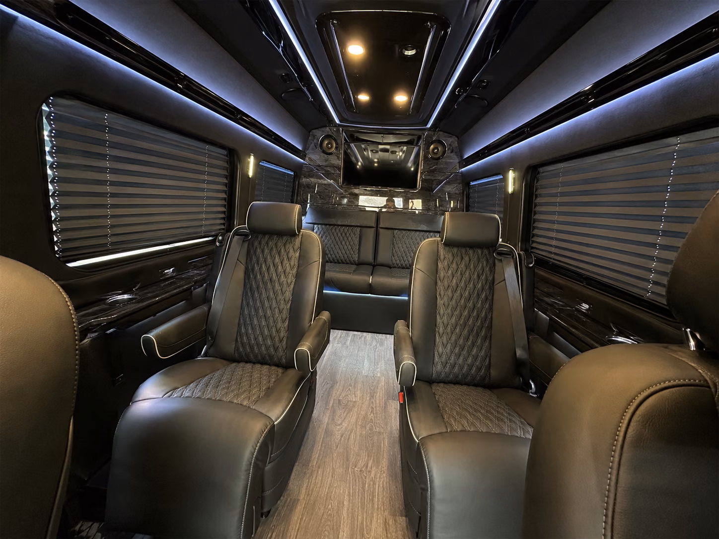 hampton wedding sprinter van rental