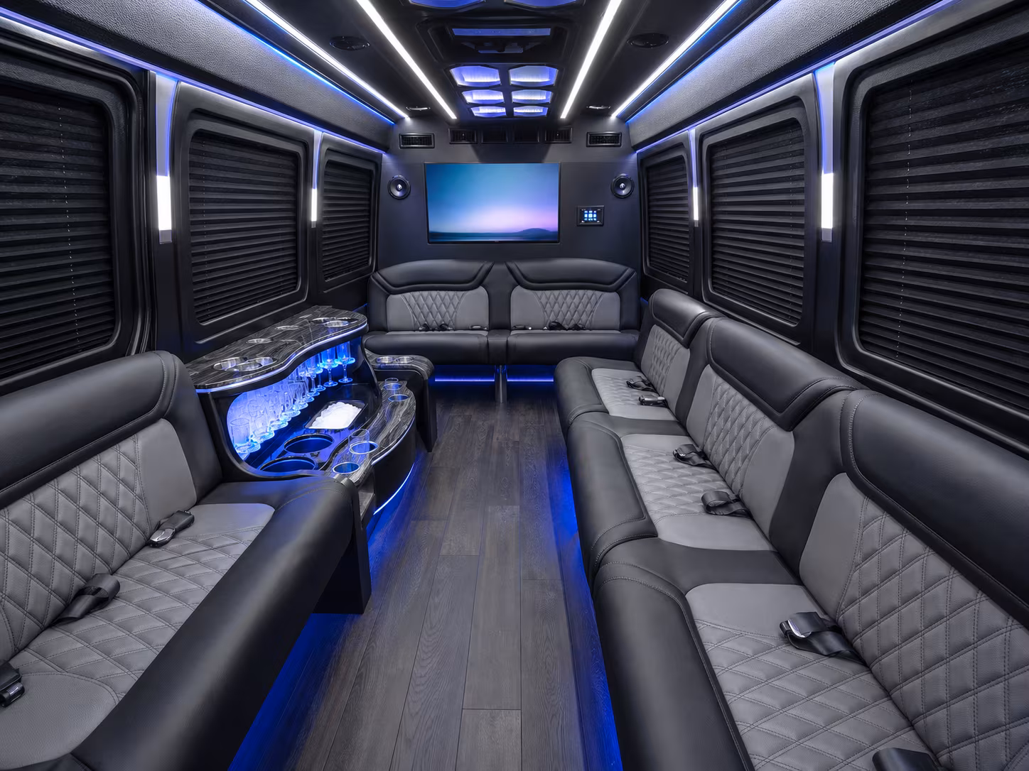 sprinter limousine inside